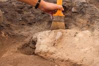 Hidden under brush for 4,000 years, a Giant's Tomb emerges in Sardinia, Italy