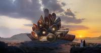 Spiraling Geometries Inspire a Sculptural Observatory Planned for Saudi Arabia’s Alula Desert