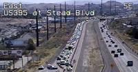 Nevada State Police investigating crash with life-threatening injuries on northbound US 395 at Stead Blvd.