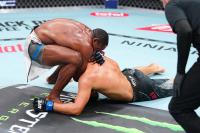 Myktybek Orolbai choked unconscious by Jeremiah Wells’ comeback guillotine at UFC 330