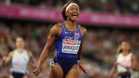 Hunt wins 3rd gold in GB women's relay triumph