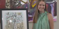 Gulfport Arts Center presents contest-winning poster for upcoming arts festival