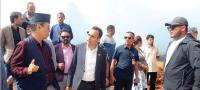Minister Timilsina inspects disaster-prone settlements in Nuwakot