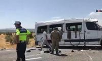 Seven people dead, including two children, after minibus taking family to an engagement party crashes in Turkey