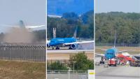 Vietnam Airlines plane damaged as tail hits runway during terrifying takeoff