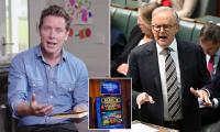 Barefoot Investor's direct challenge to Albanese on gambling ads after the PM used his phrase to describe Australian property tax reforms