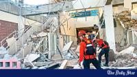 Strong quake kills 47 in Indonesia