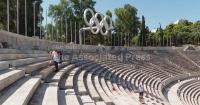 Greece's marble Olympics stadium gets a deep clean