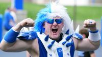 See photos from Kentucky football Fan Day at Kroger Field