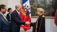 Ambassador of Oman presents his credentials to President of Chile