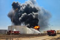 Libya turns black after power outage due to blast near power station