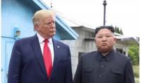 Trump posts photo with North Korean leader Kim, says ‘we get along great’