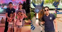 Aaron Kwok and wife conclude Singapore vacation with photo dump, including visit to Bukit Timah Saddle Club