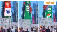 Tricolour glistens Times Square skyline as Indian diaspora celebrates 80th Independence Day in New York | Watch