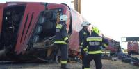 Twelve dead after tourist bus crashes into ditch and overturns in Hungary