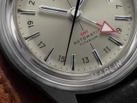 Timex's space-age Marlin Jet titanium automatic GMT sports a domed Hesalite crystal