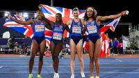 British relay 'superwomen' defend European title to take gold