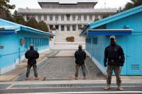 South Korea fires warning shots after North Korean soldiers cross demarcation line