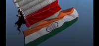 3 Indians wave tricolour while skydiving at 13,000 ft, set Guinness record