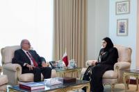 Minister of State for International Affairs meets Dominican Ambassador