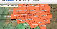 North Texas facing Sunday heat advisory