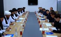 Afghan commerce minister meets Uzbek deputy prime minister in Termez