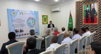 Conference held at the Embassy of Turkmenistan in Dushanbe dedicated to the significance of upcoming meeting of the Halk Maslahaty and the UN General Assembly Resolution on the Year of International Law