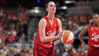 Caitlin Clark spotted limping off court in worrying scenes for Indiana Fever and fears over injury