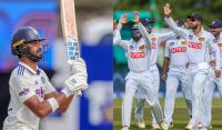 Padikkal shines with 167 as India lose seven wickets but dominate Sri Lanka Test