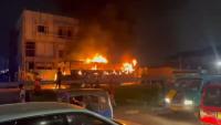 Passengers narrowly escape disaster as VIP bus scheduled from Abuakwa to Accra caught fire