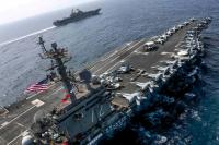 CENTCOM chief visits USS Lincoln troops after complaints of food shortages and mental health issues