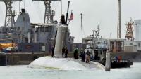 A US Navy Nuclear Attack Submarine Rolled 85 Degrees After Hitting a Navy Amphibious Transport Dock in the Strait of Hormuz Back in 2009