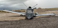 Airplane crashes into construction zone at Driggs-Reed Memorial Airport; One injured