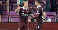Hearts strike late to seal place in Premier Sports Cup final eight