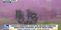 Taiwan completes days of military exercises as fears of Chinese invasion grow
