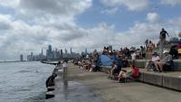 Chicago Air and Water Show delayed due to weather conditions Sunday