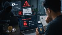 CSA: S$15M lost in cryptocurrency scams using fake job offers by scammers posing as recruiters; victims are tricked into downloading malware through fake technical assessments
