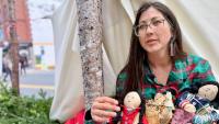 Artist makes statement about Innu history dispute with installation in St. John's