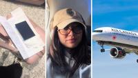 Air Canada forces her to check her BEÍS carry-on. When she gets it back, all her valuables are gone: ‘LV, Dior, Hermes that we bought in Greece’