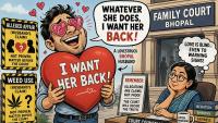 ‘She May Smoke Weed, Have Relationships With Other Men, But I Still Love Her’: Bhopal Man Seeks Wife’s Return