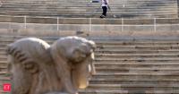 Chewing gum, high heels and soft-drink stains: Why Athens’ iconic marble Olympic stadium is getting its first deep clean in more than a century