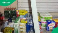 R8k grocery haul by Zimbabwean in South Africa stuns viewers