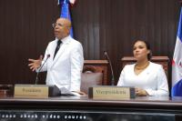 Alfredo Pacheco begins his tenth term as president of the Lower House