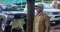 Dr. Thomas Anaba donates two pick-ups to boost healthcare delivery in Garu a