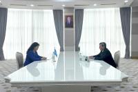 Views exchanged on cooperation between Turkmenistan and the United Nations