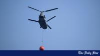 Belgium’s record wildfire nears Germany