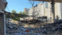 Publishing house office damaged in Kyiv as a result of nighttime attack