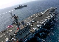 Top US military chief hails USS Abraham Lincoln crew