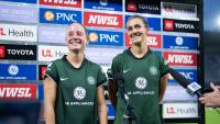 Watch: Katie O’Kane, Kayla Fischer react to Racing’s 4-1 win over Boston Legacy