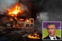 Gavin Newsom wildfire plan faces revolt over warning it will spike insurance rates across California